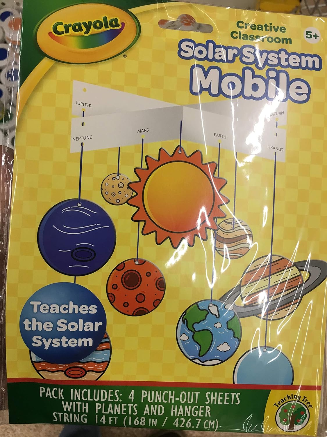 Amazoncom Crayola Solar System Mobile Toys Games