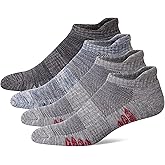 UI U&I SOCKS Men's Performance Cushion Cotton Low Cut Ankle Athletic Socks (6-Pack/12-Pack)