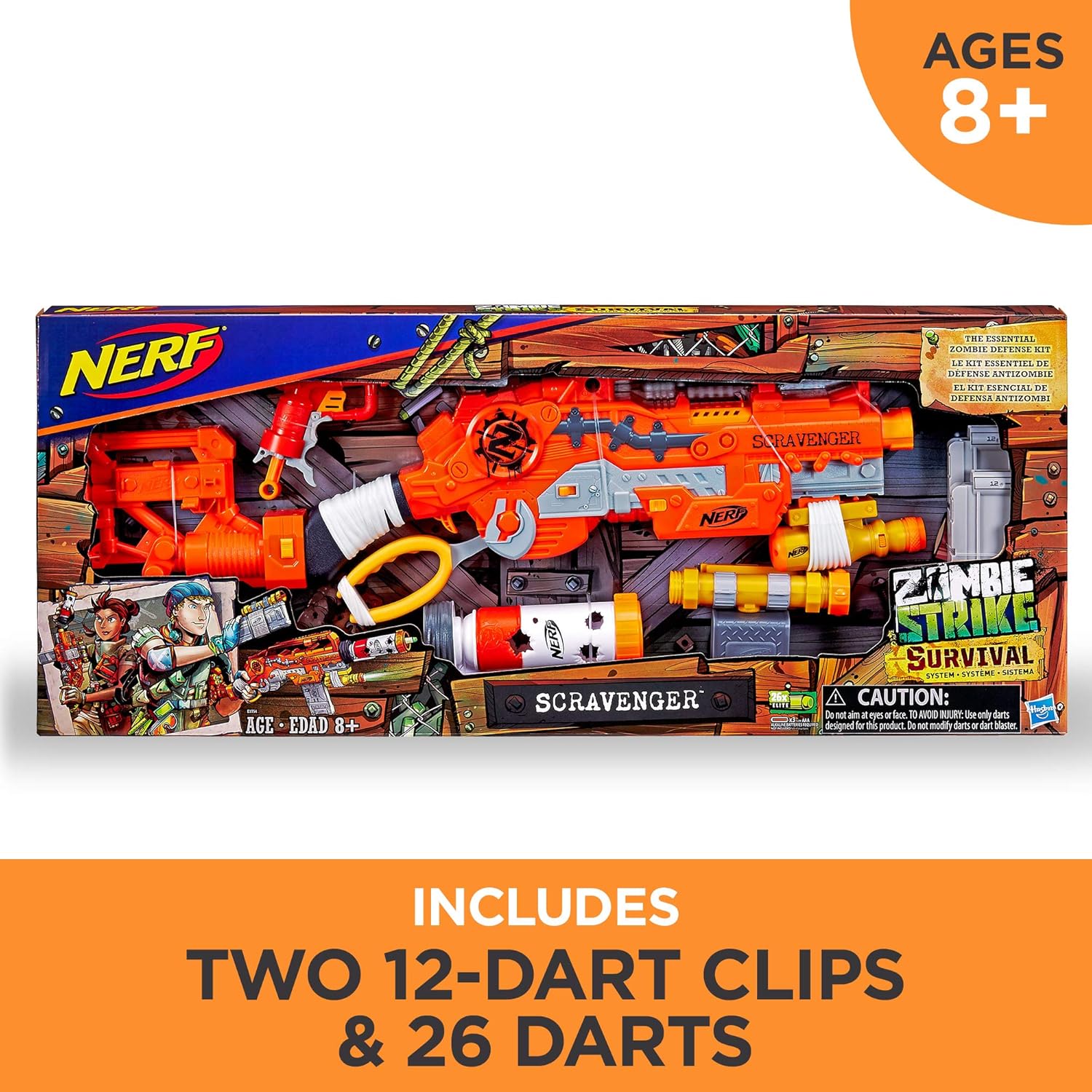 nerf scravenger target