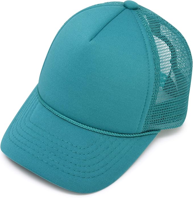 DALIX Infant Trucker Hat Baby Cap Tiny Extra Small Boys Teal Clothing