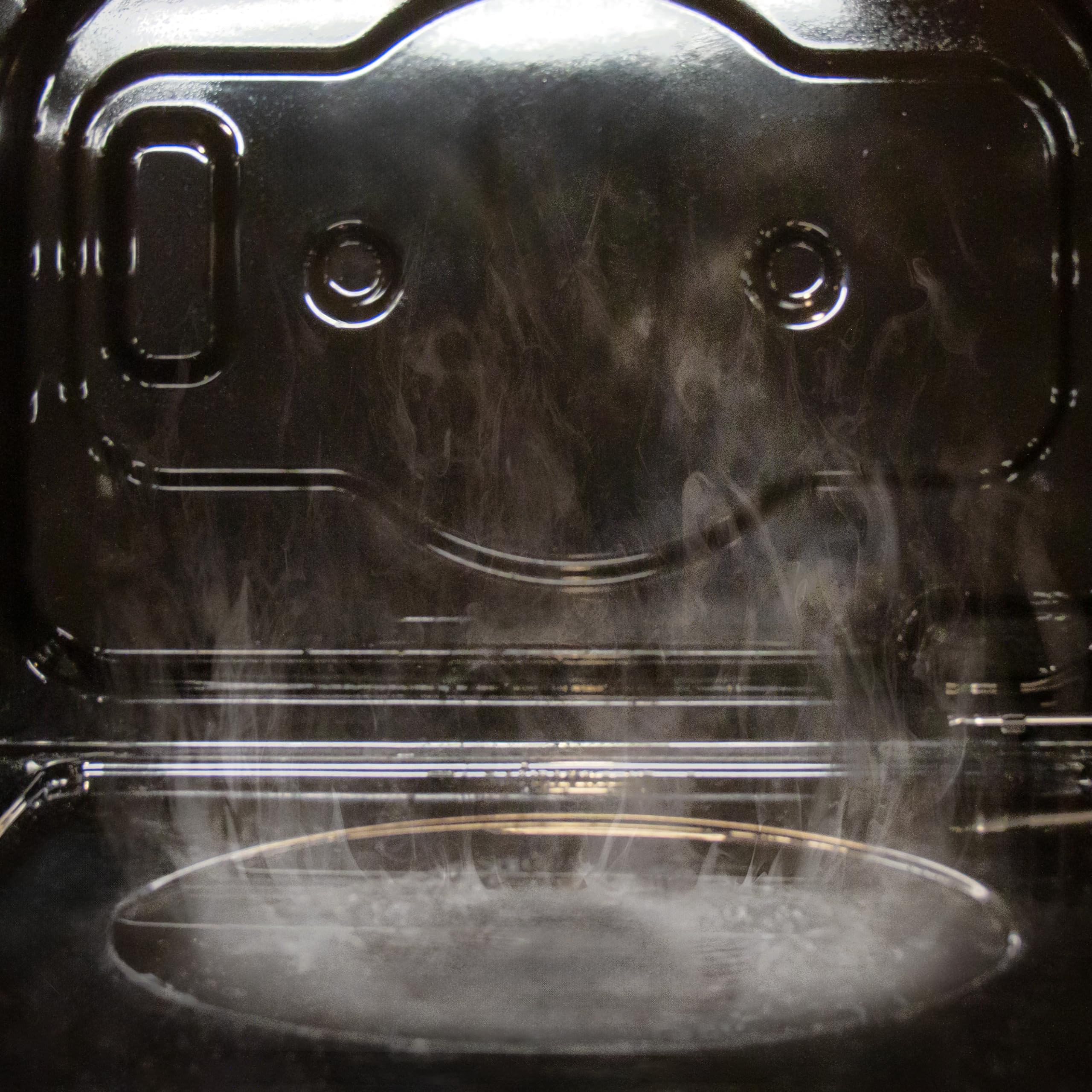 Cecotec Einbauofen Bolero Hexa C126000 Inox A. 2800 W, 77 L Kapazität, 4 Funktionen, Steam Assist, Steam EasyClean, Cooling Fan, Triple Glass, Energieeffizienzklasse A, Innenbeleuchtung 3