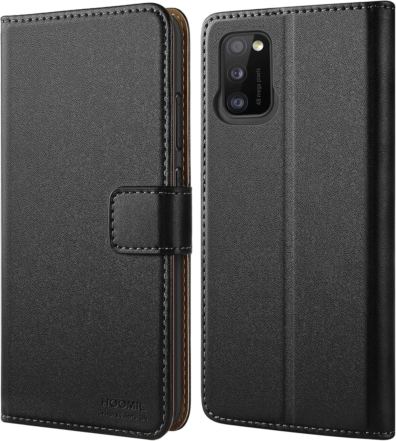 HOOMIL for Samsung A41 Case, Samsung Galaxy A41 Case, Premium PU