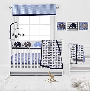 blue cot bed