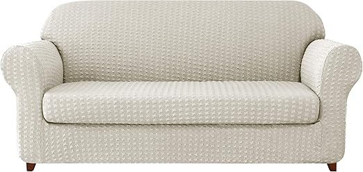 Amazon Com Subrtex 2 Piece Sofa Slip Couch Settee Covers Paper