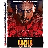 Kraven The Hunter - UHD/BD Combo + Digital + Steelbook