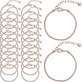 Forise snake chain Charm Bracele