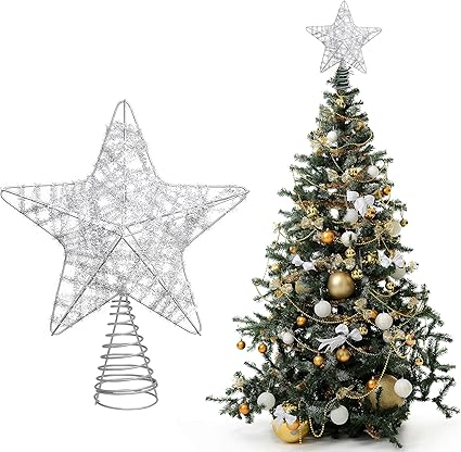 Belle Vous Etoile Sapin Noel Cime De Sapin 25 X 5 Cm A 5 Branches