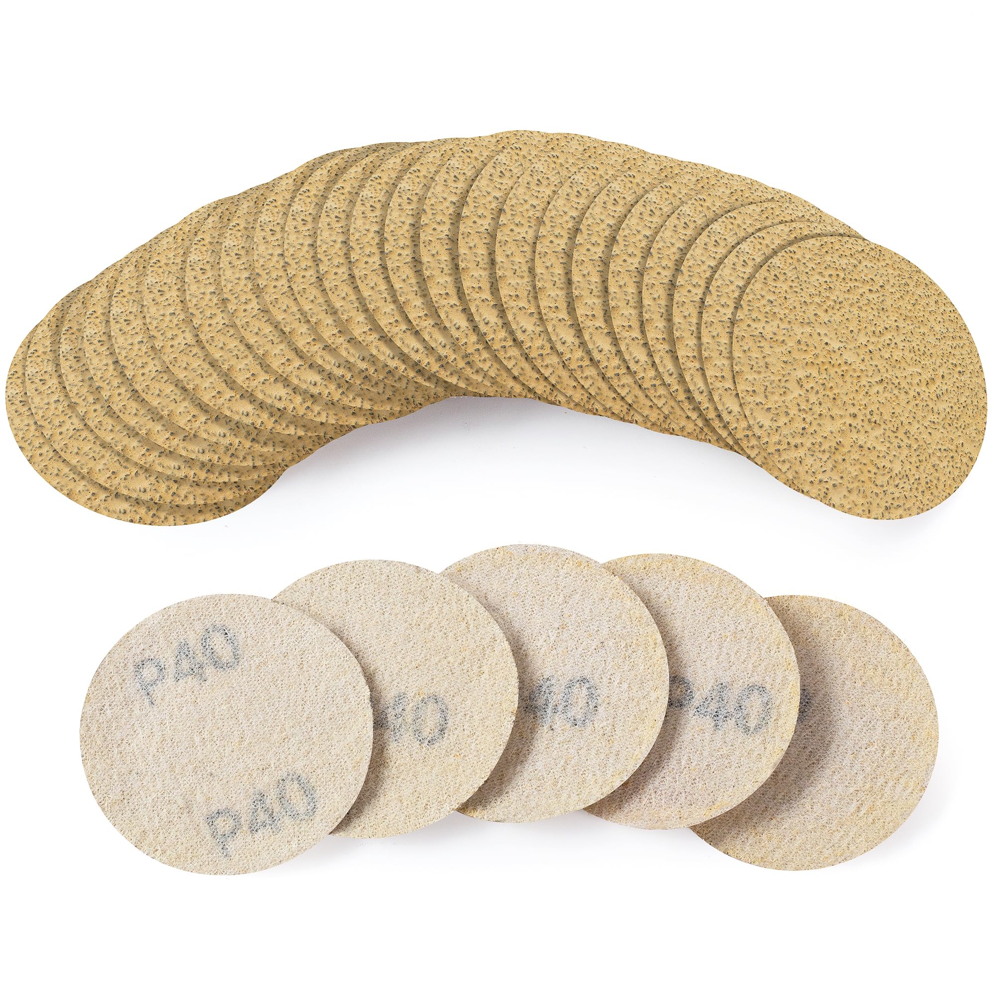 S SATC 2 Inch Hook and Loop Sanding Discs 50PCS