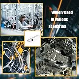 KOXXIAMOQ 786 Pcs Grub Screws Assorted M2.5-M8 Carbon Steel Cup Point Set view 6