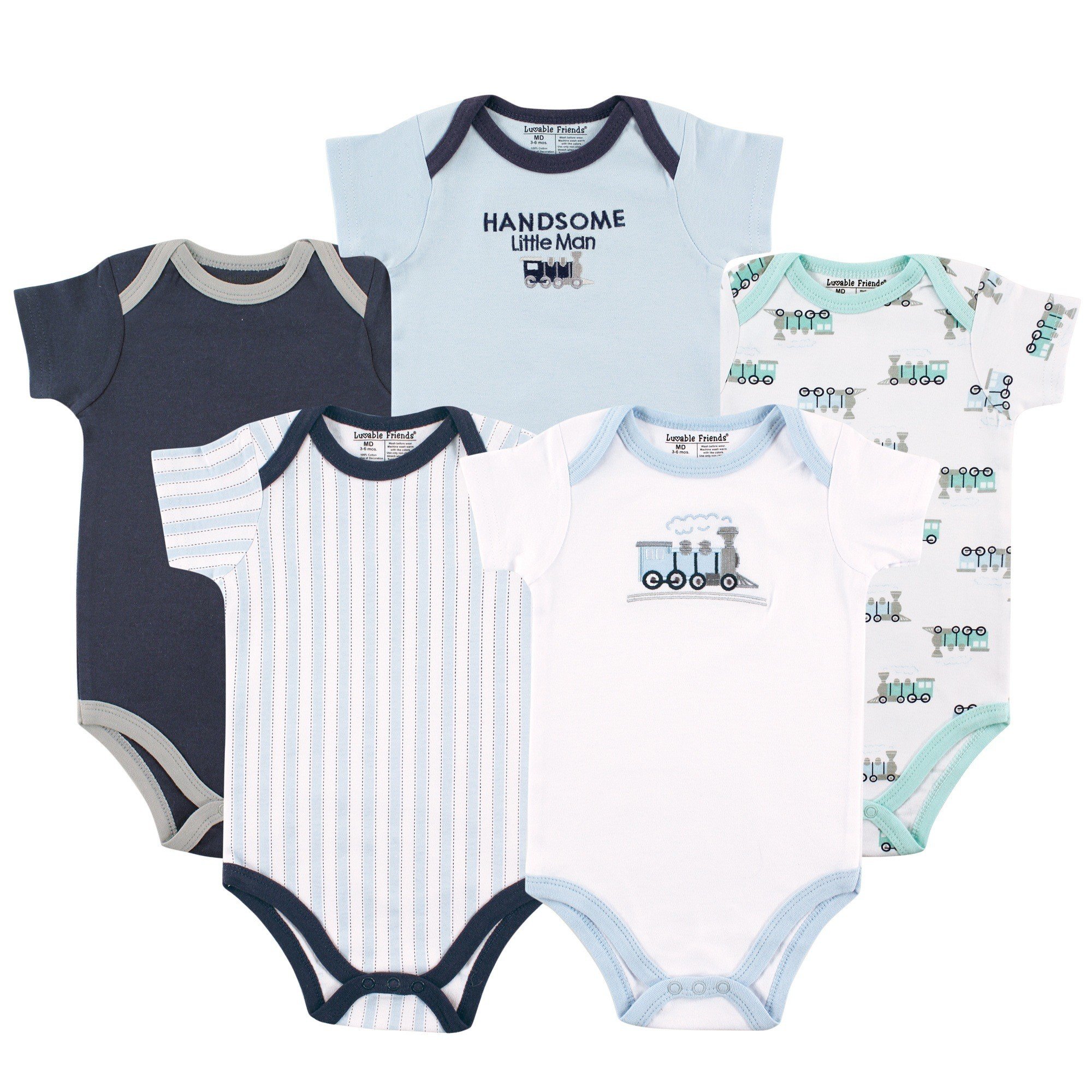 Luvable Friends Unisex Baby Cotton