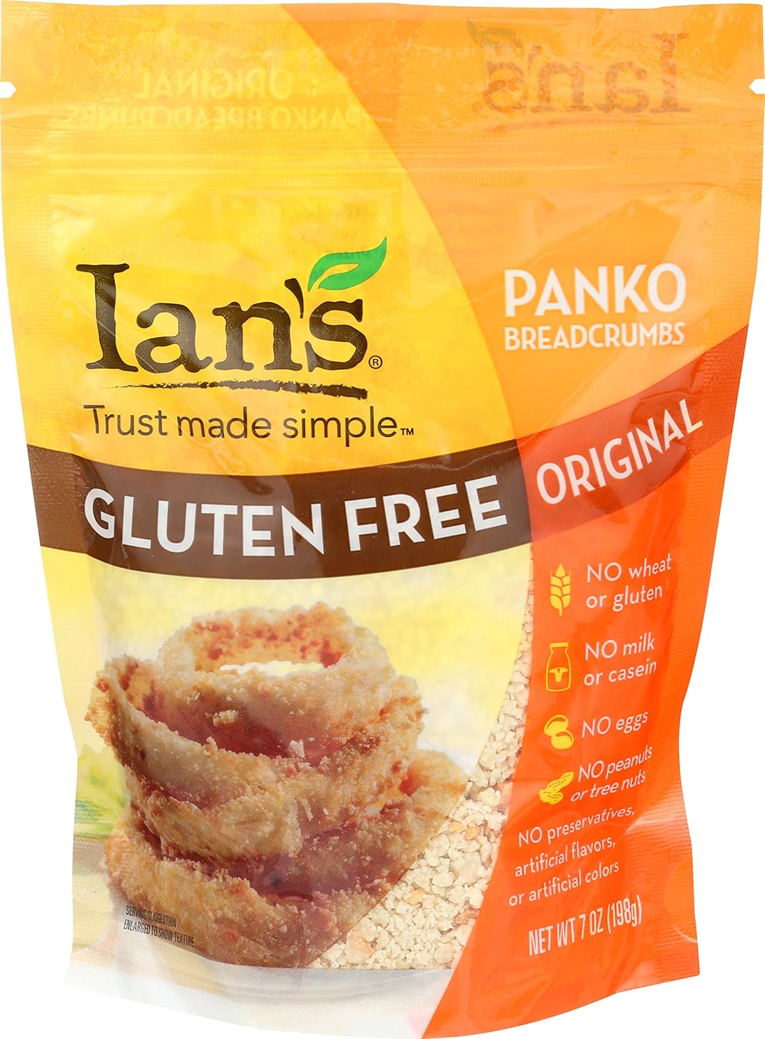 Ian's Gluten Free Original Panko Breadcrumb, 7 Ounce Amazon.co.uk