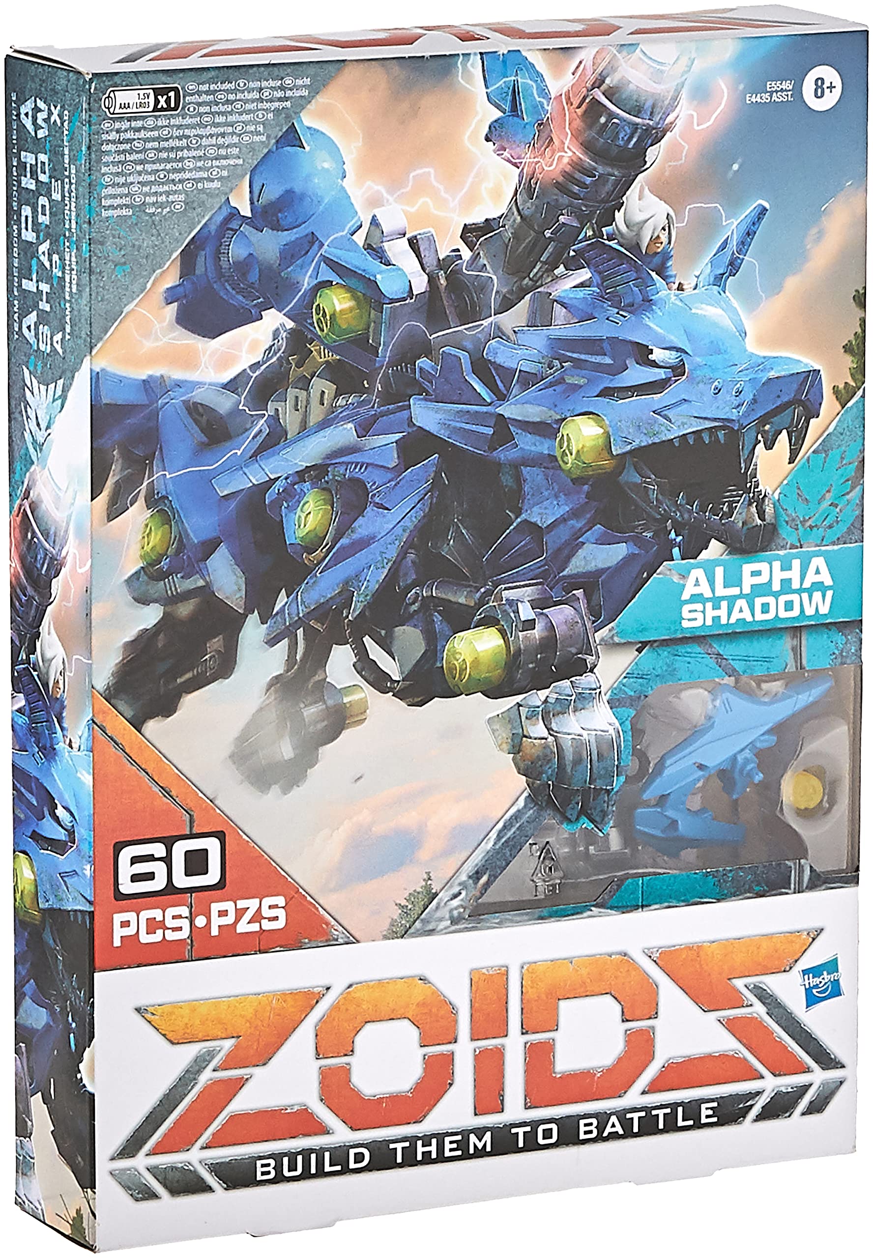 ZOIDS Hasbro Giga Battlers Alpha Shadow - Wolf-Type