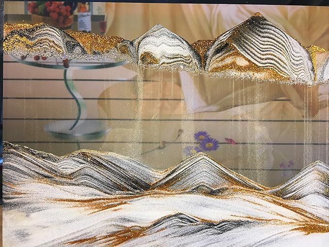 Luv America Dynamic Liquid Moving Sand Art Picture