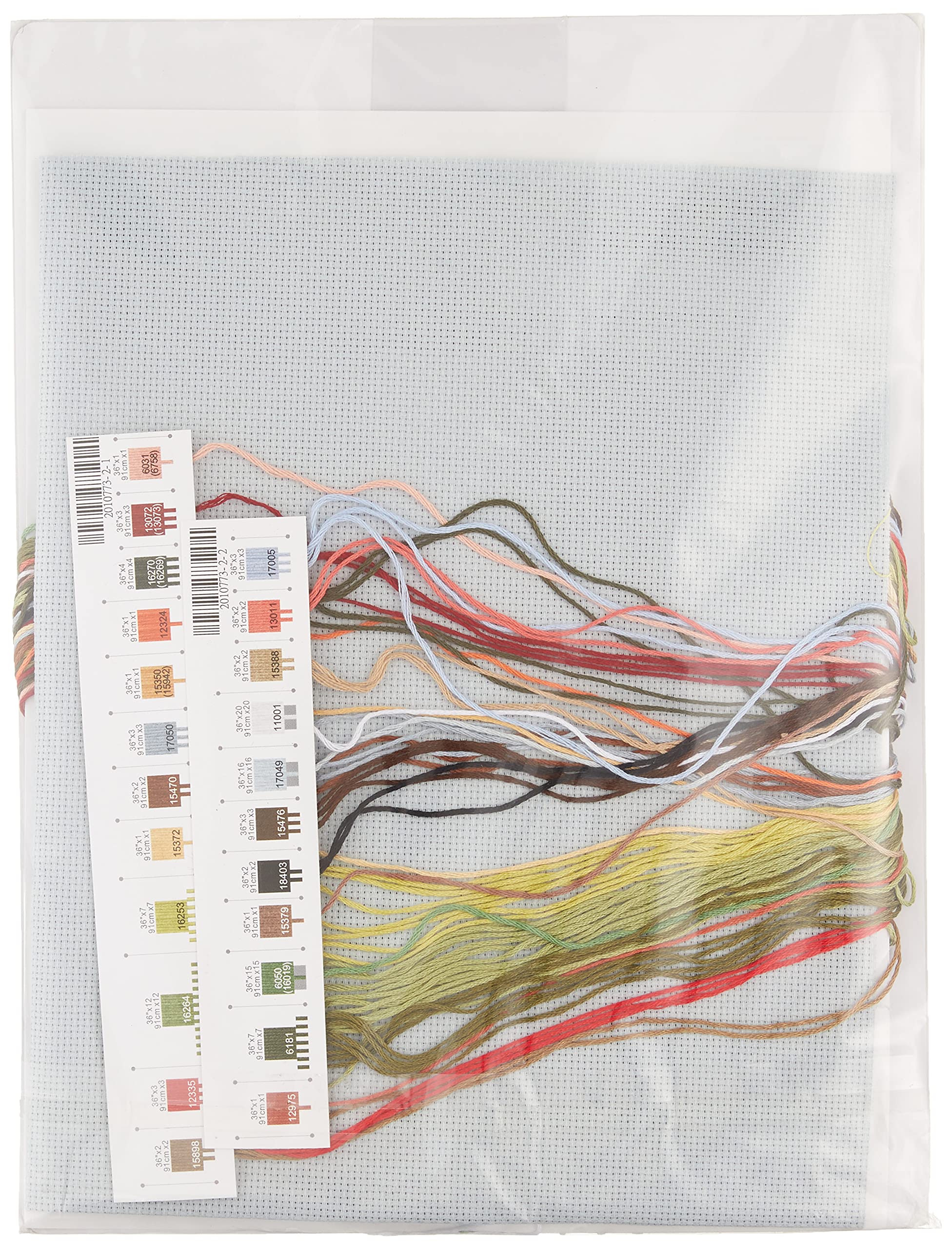 Dimensions 'Winter Cardinals' Counted Cross Stitch Kit, 16 Count Dove Grey Aida, 15