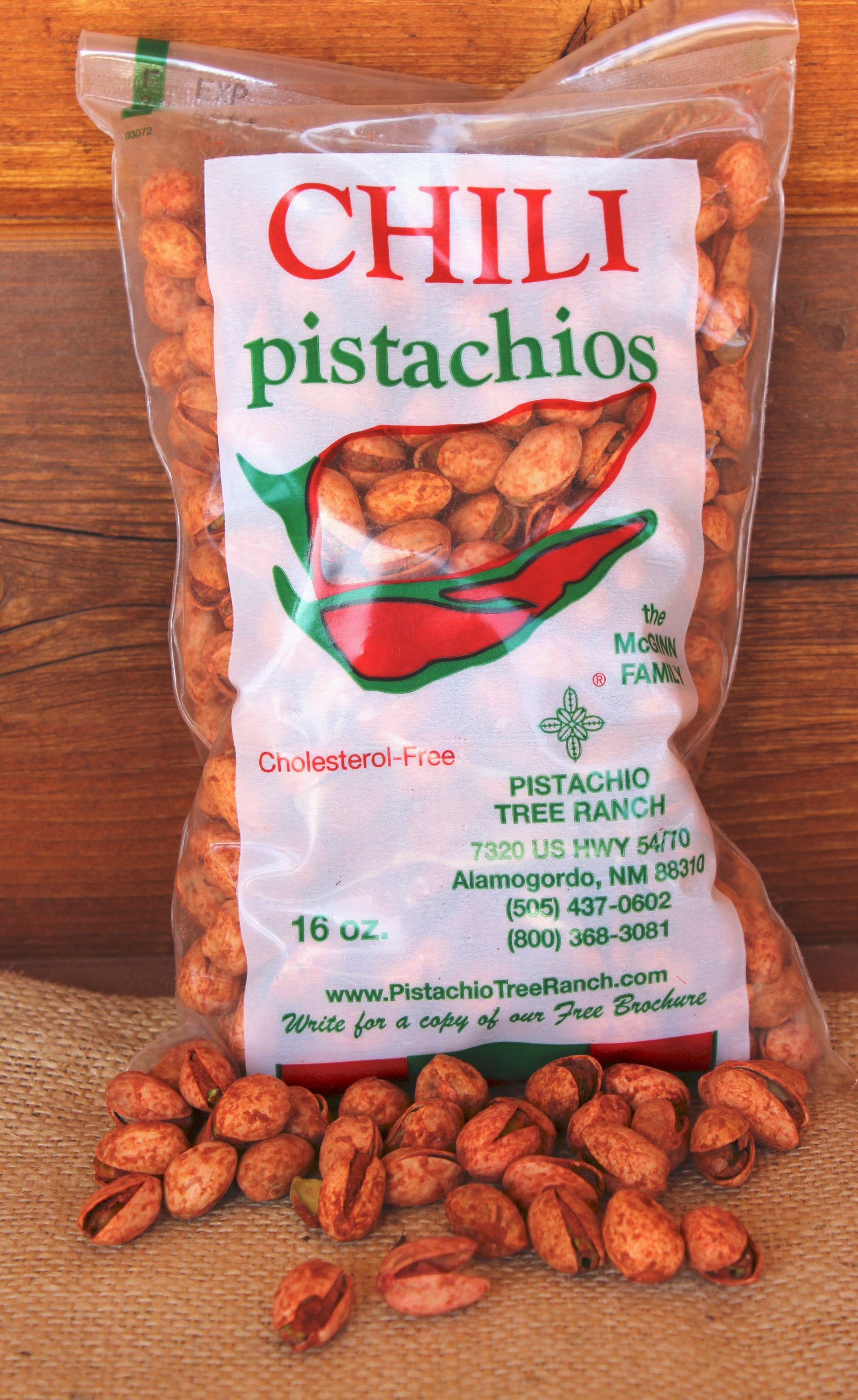 1 lb. bag Habanero Limon Pistachios Snack Pistachio Nuts