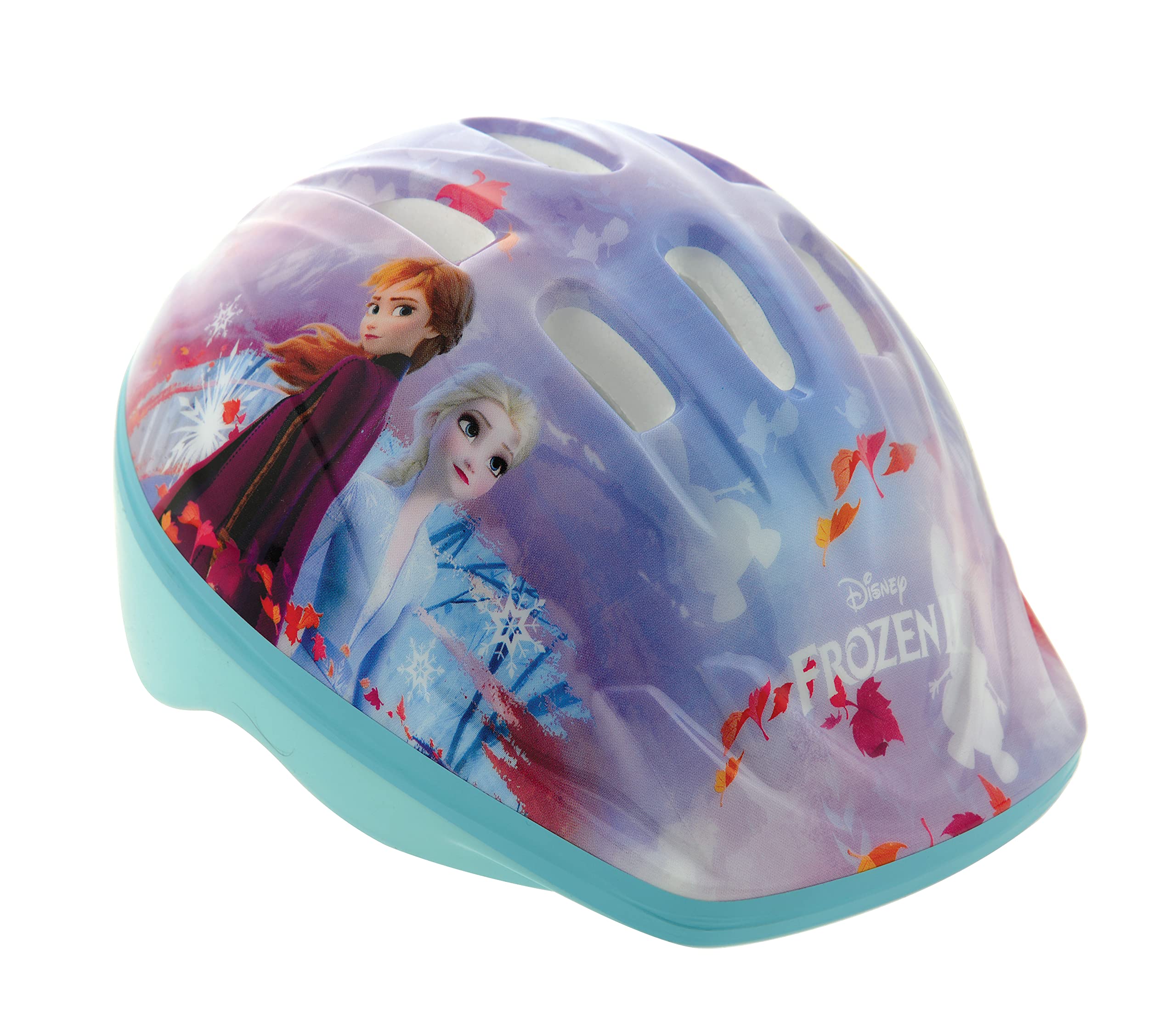 Kids Disney Frozen 2 Safety Helmet | Childrens Lightweight Helmets For Bicycle Skating Scooter Bike | Adjustable 48-52cm To Fit Ages 2-4