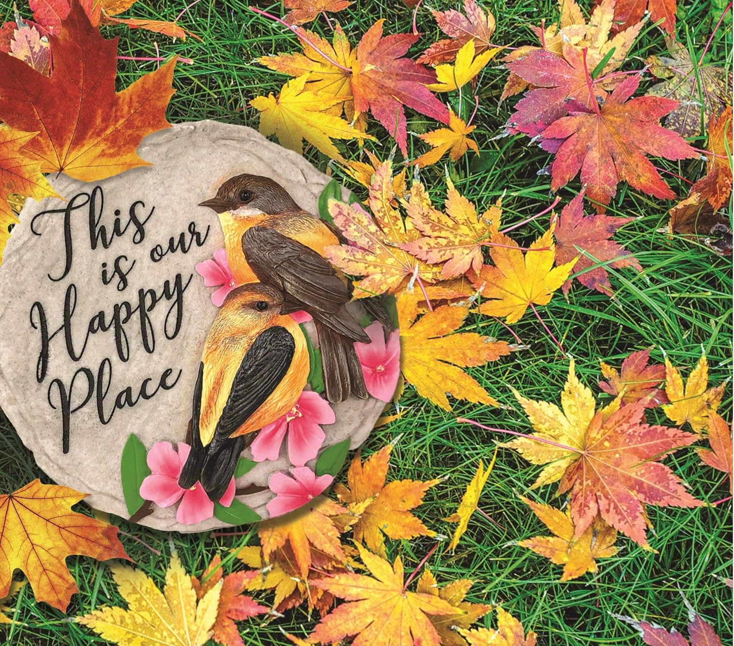 Spoontiques, Inc 13329 Raised Frog Stepping Stone, Green : Garden & Outdoor