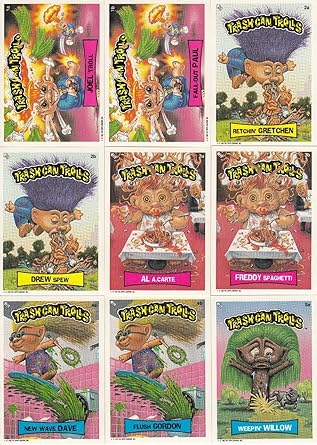Trash Can Trolls 1992 Topps Partial Base Card Set Of 87 Ch Garbage Pail Kids At Amazon S Entertainment Collectibles Store
