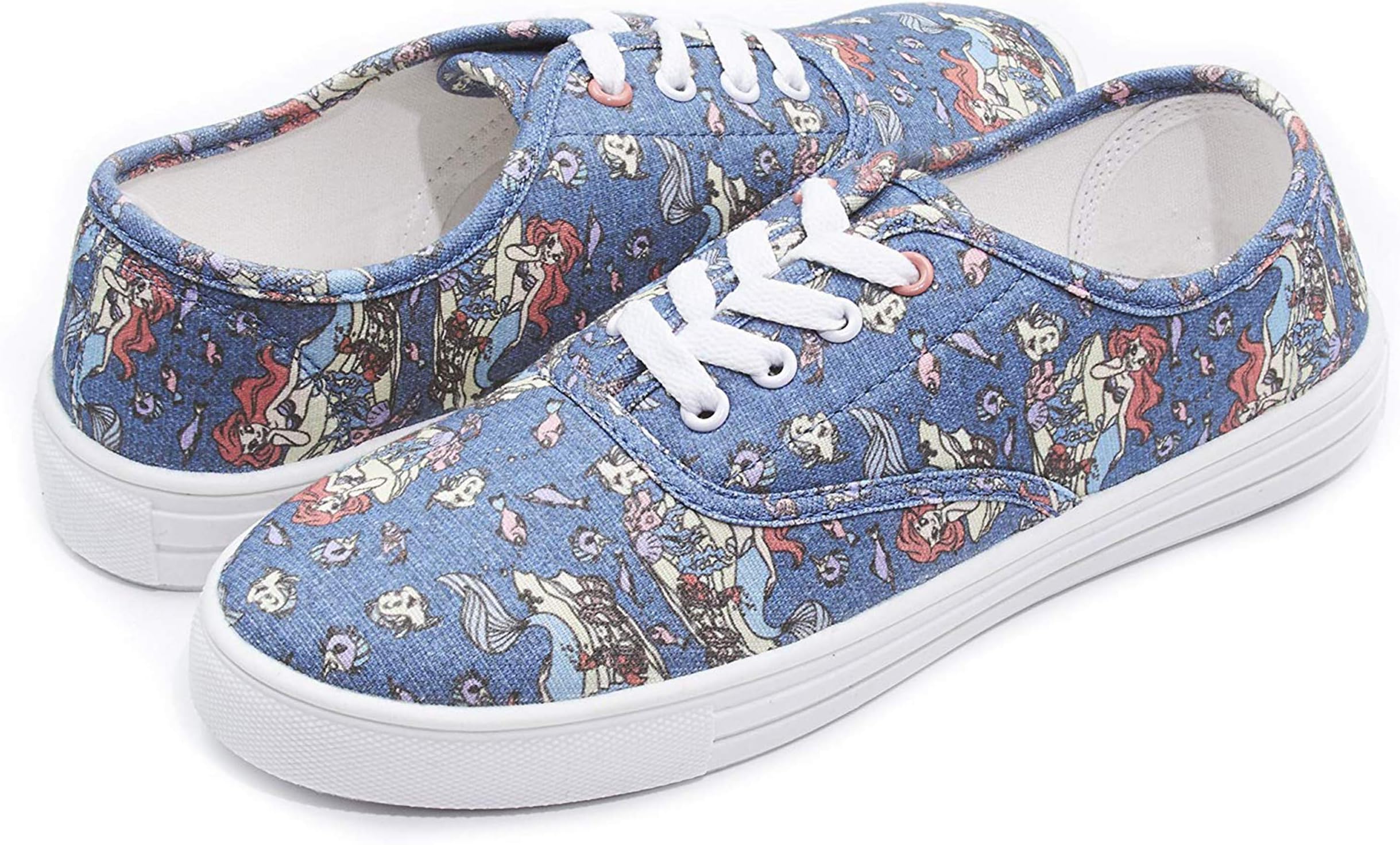 Disney Fairytale Junior Teen Most Comfortable Slip on Sneakers Shoes for Women