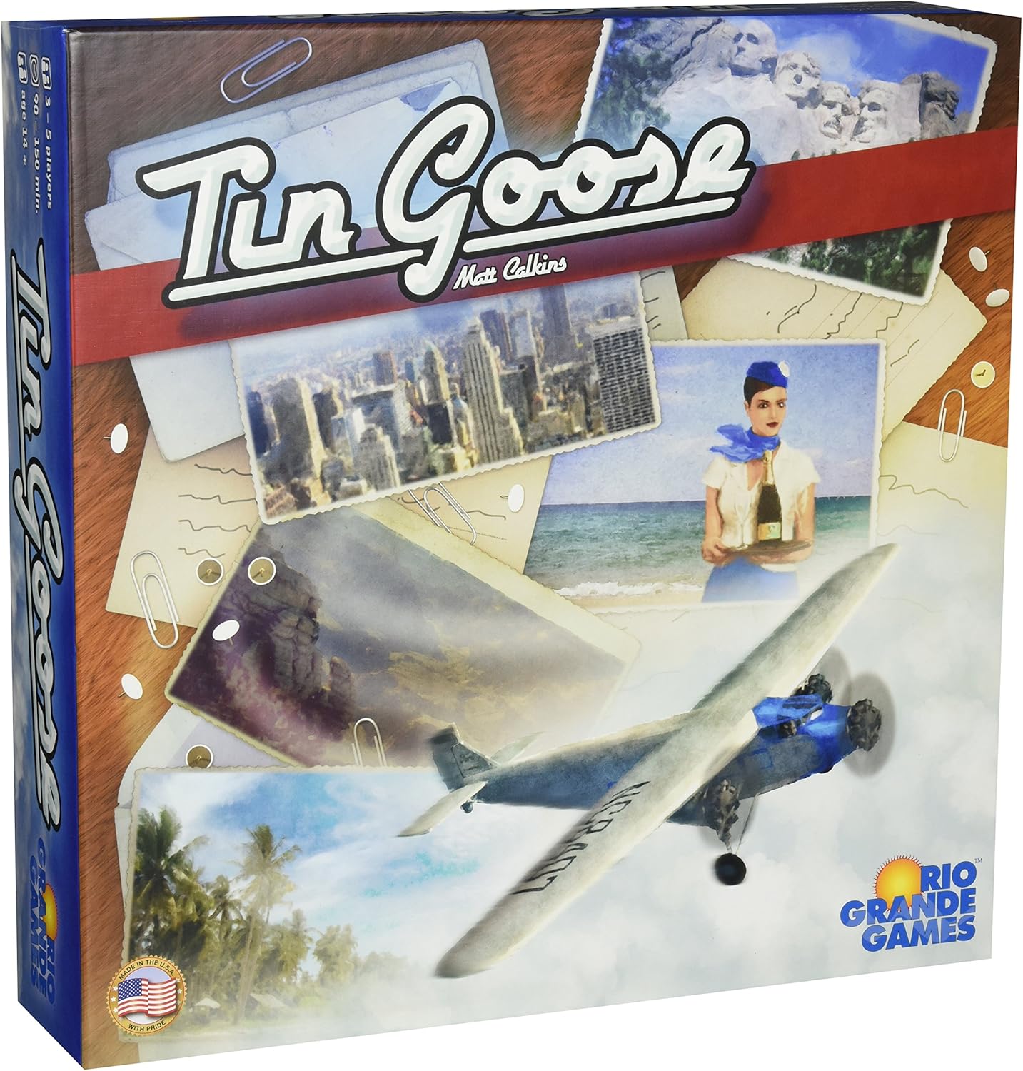 Tin Goose Board Game Toys & Games