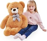IKASA Giant Teddy Bear 78cm Brown Soft Plush Toy
