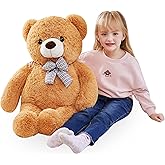 IKASA Giant Teddy Bear Plush Toy Stuffed Animals (Brown, 30 inches)