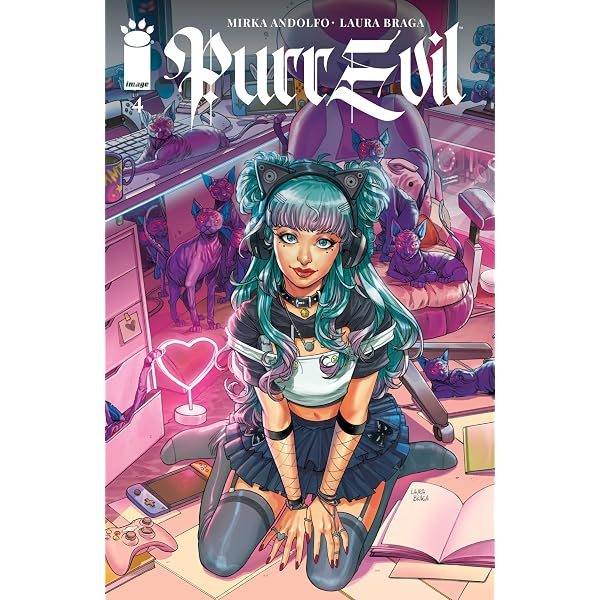 Amazon.com: Purr Evil #4 (of 6) eBook : Andolfo, Mirka, Braga