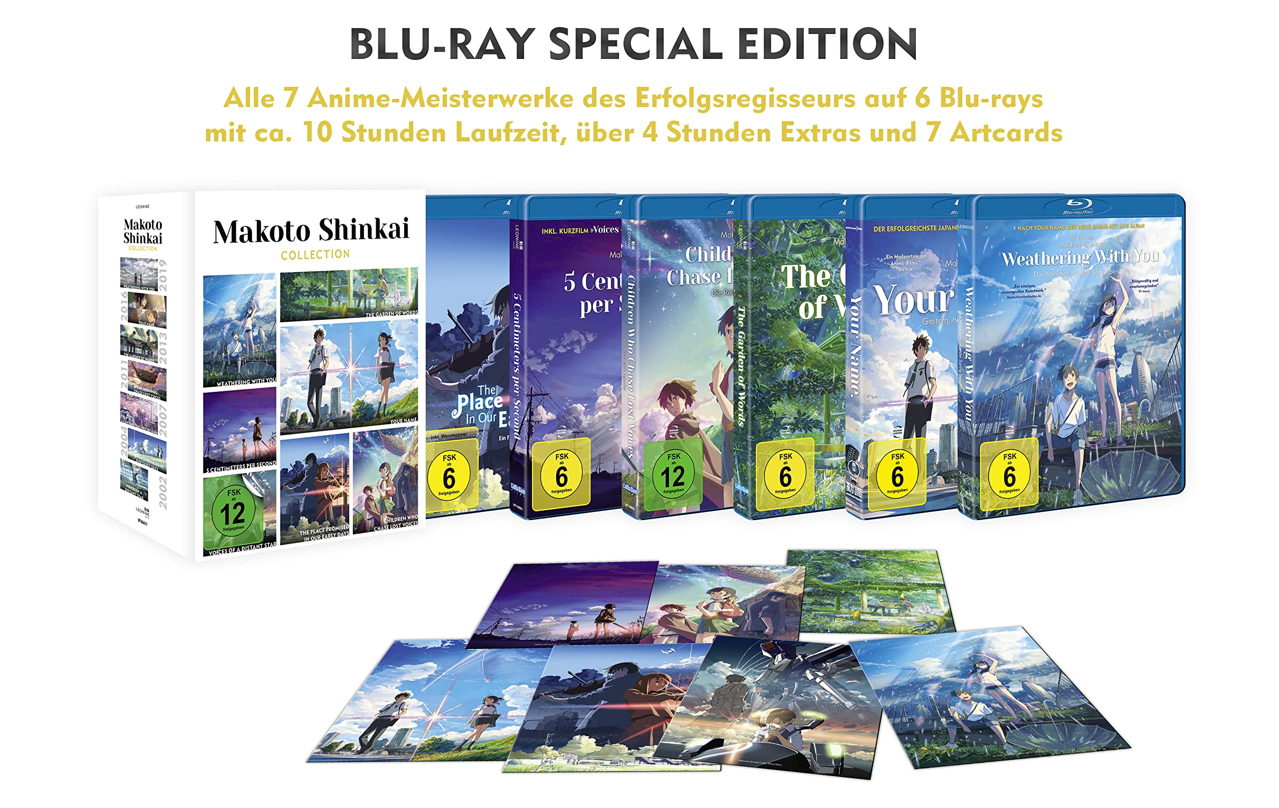 Makoto Shinkai Collection (Special Edition exklusiv Amazon) [Blu-ray] 3