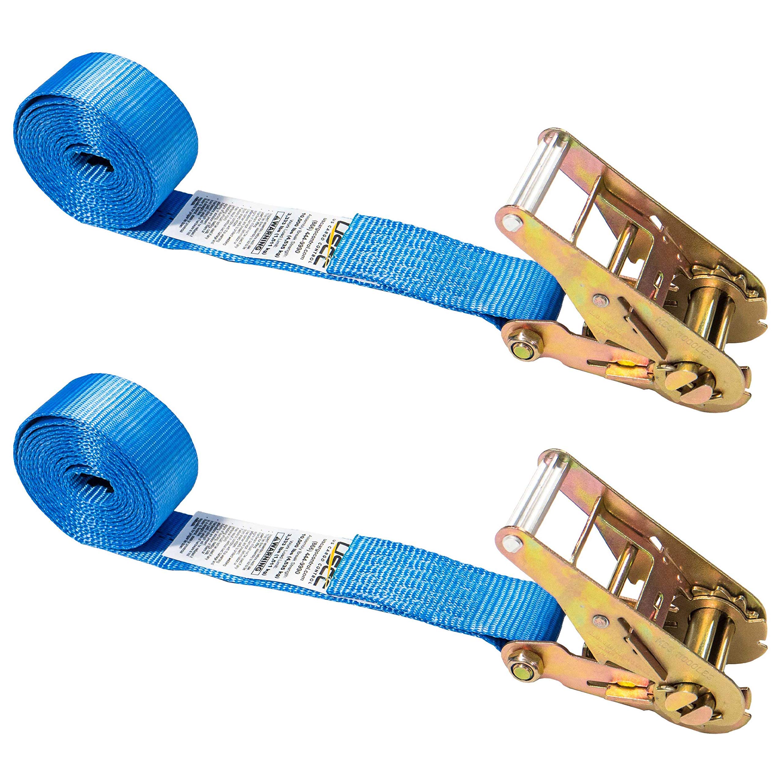 Kimllier 20 Pack Tie-Down Straps 1.5 Inch X 15 Feet Ratchet Straps - View #8