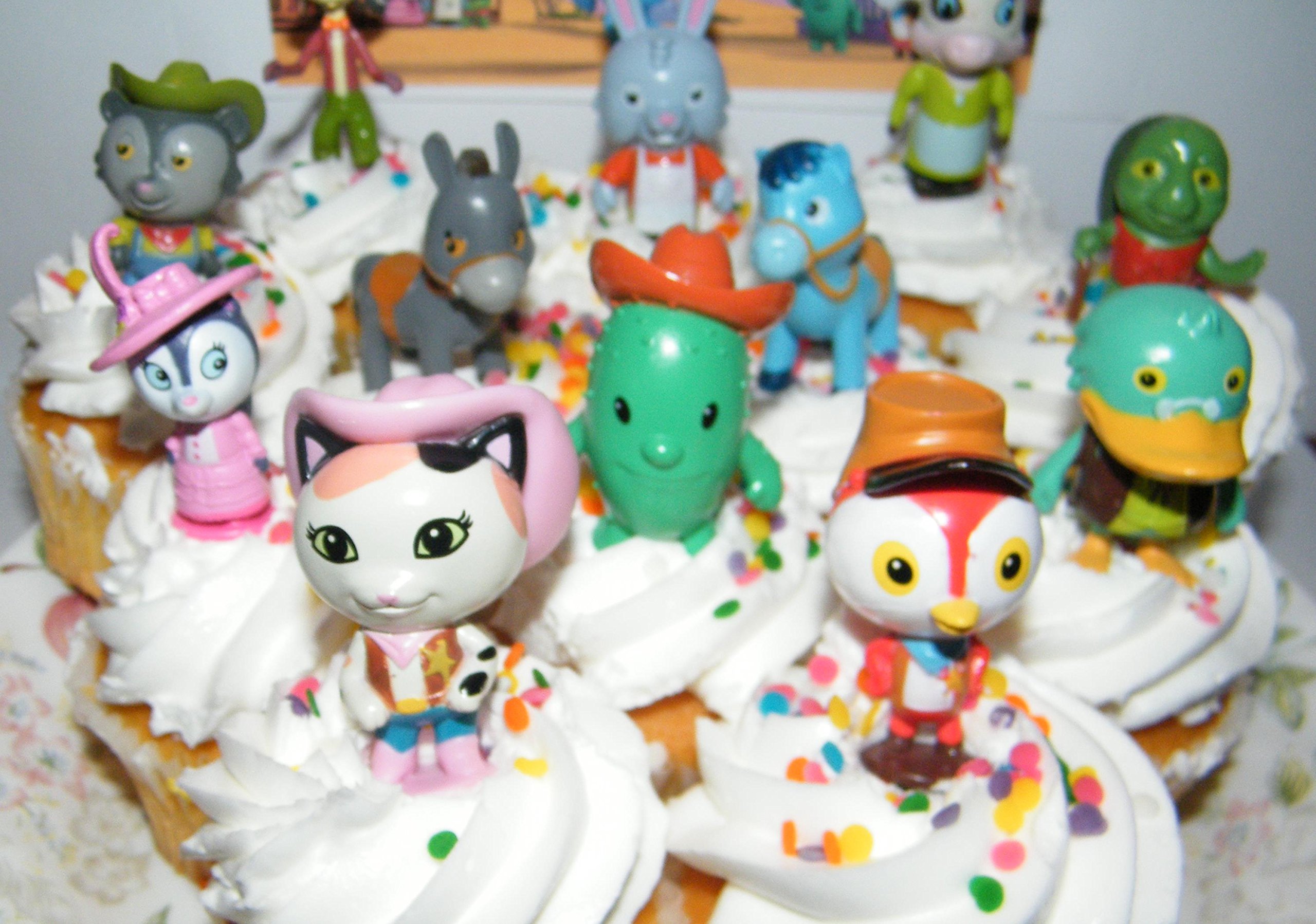 Disney Sheriff Callie S Wild West Deluxe Mini Cake Toppers Cupcake