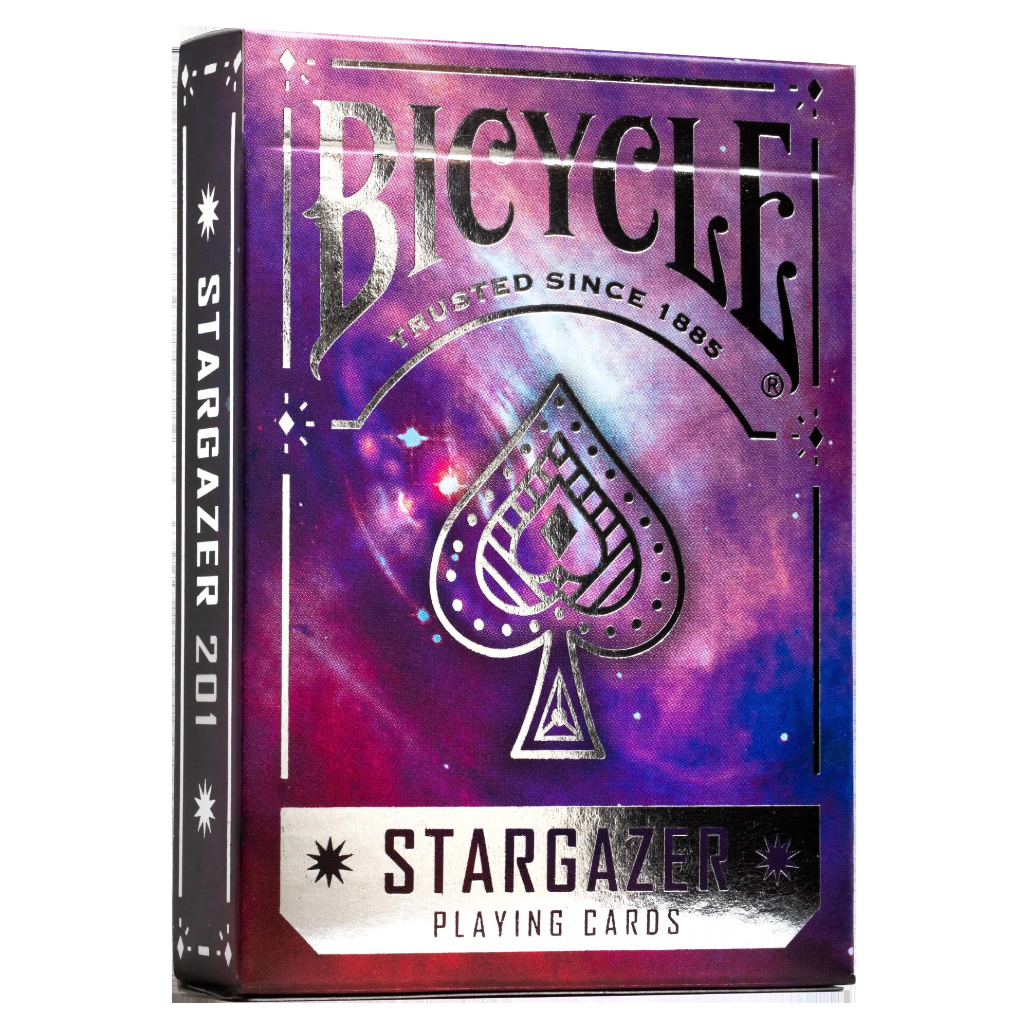 Bicycle Stargazer 201 Playing Cards Hubble Telescope Imagery of Crab Nebula - 1 Deck, Air Cushion Finish, Professional, Superb Handling & Durability, Great Gift For Card Collectors