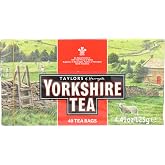 Taylors Of Harrogate Yorkshire Black Tea, 40 Tea Bags (Pack of 5)