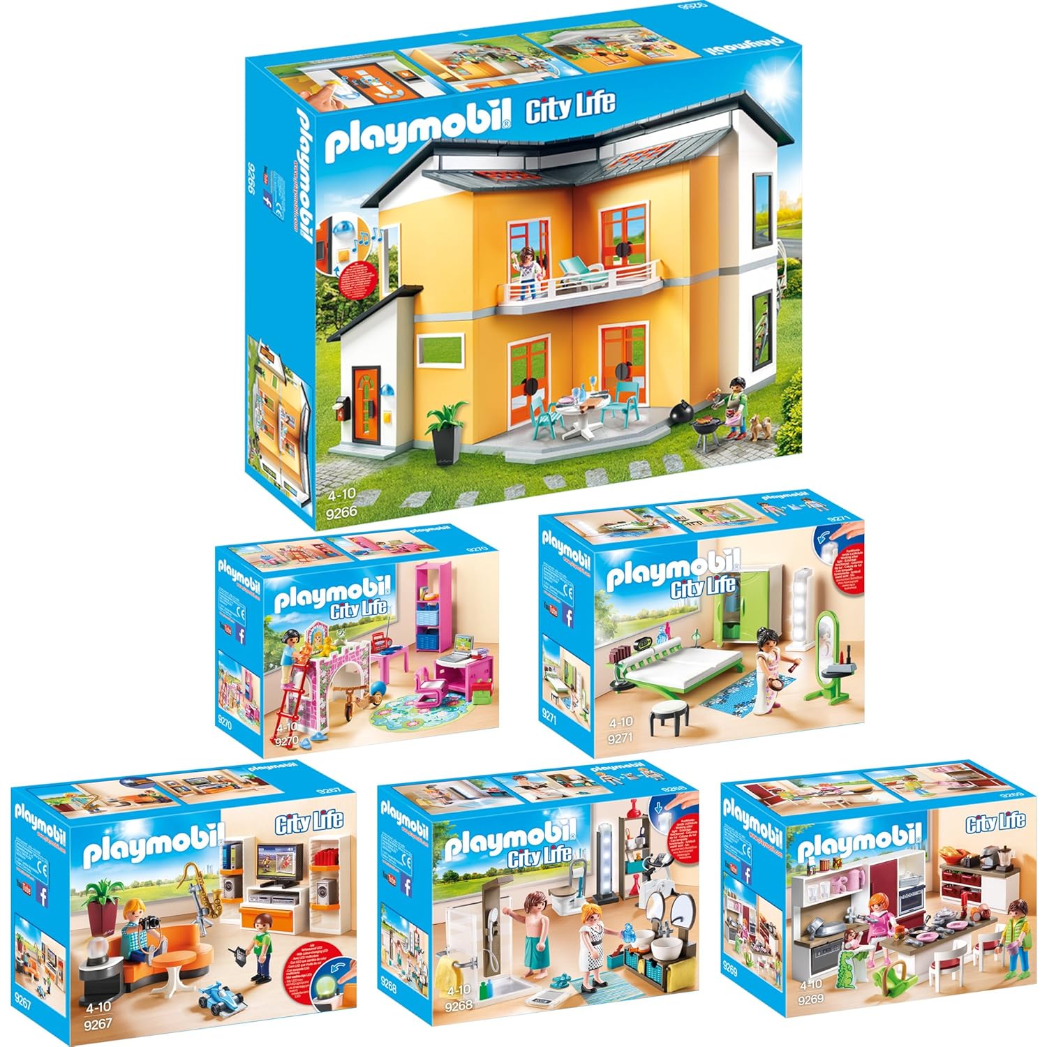 Badezimmer Playmobil 9268 City Life Esselebex Com