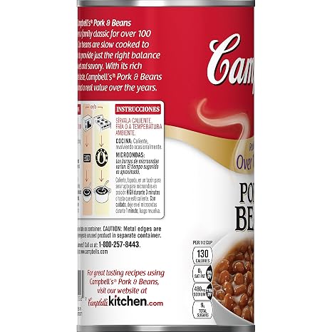 Campbell's pork&beans . 21226 23.8oz (051000212269)