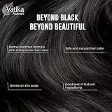 Vatika Naturals Henna Rich Black Hair Colour 60g 6x10g Sachets 100% Ammonia Free view 8