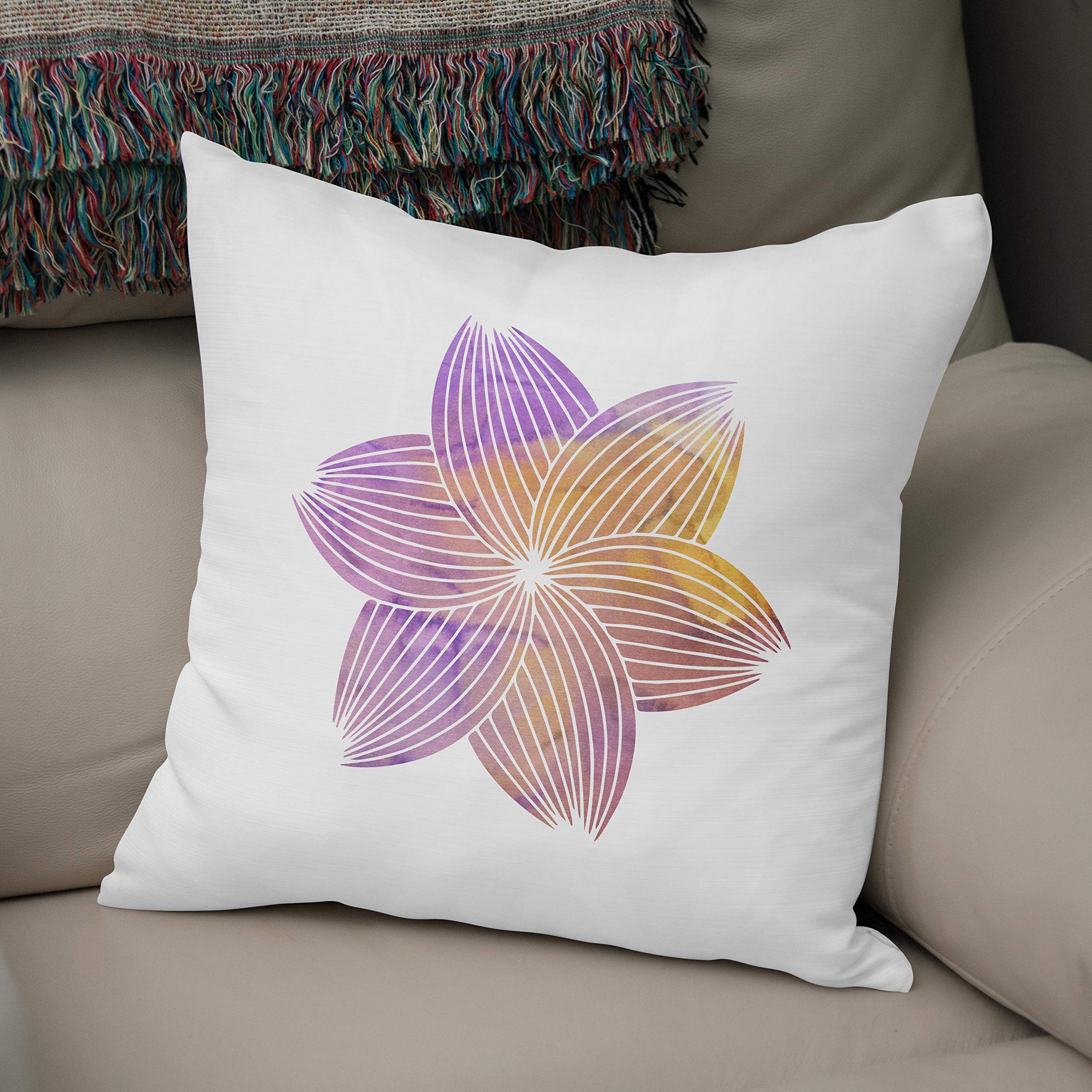 Bonamaison, Decorative Cushion Cover - 50% Cotton 50% Polyester - 43x43cm - Designed and Manufactured in Turkey