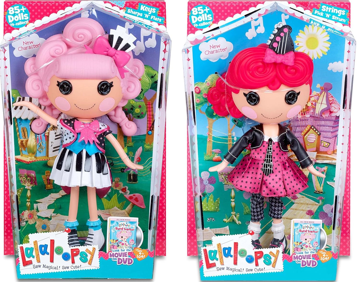 lalaloopsy keys sharps and flats