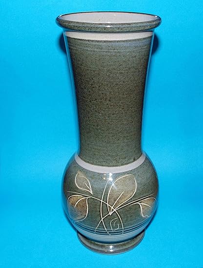 Denby Pottery Ornament Large Vase 9 5 Amazon Co Uk Kitchen Home