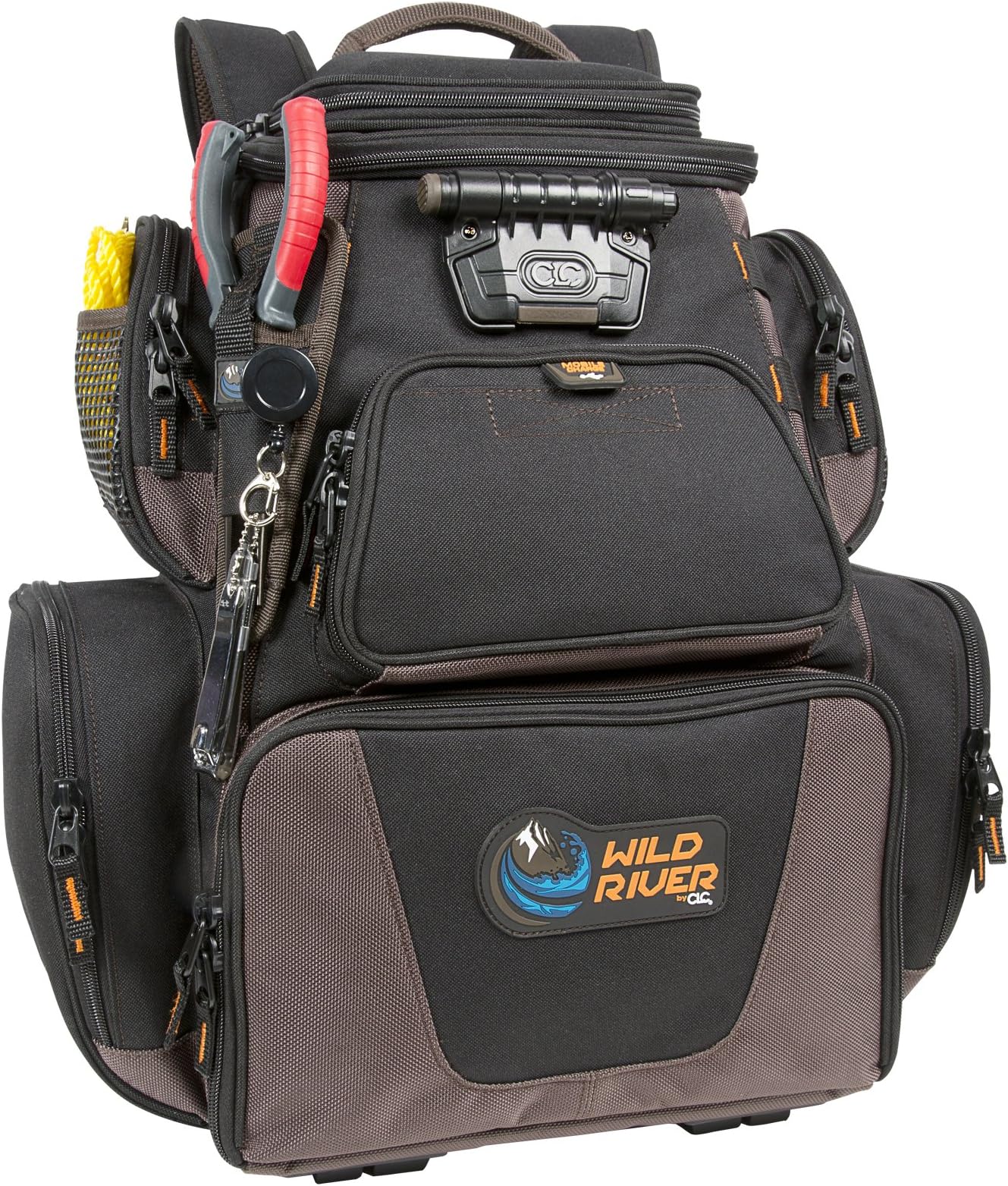 Wild River Nomad by CLC Custom LeatherCraft Tackle Tek Nomad XP Lighted Backpack with USB Charging System