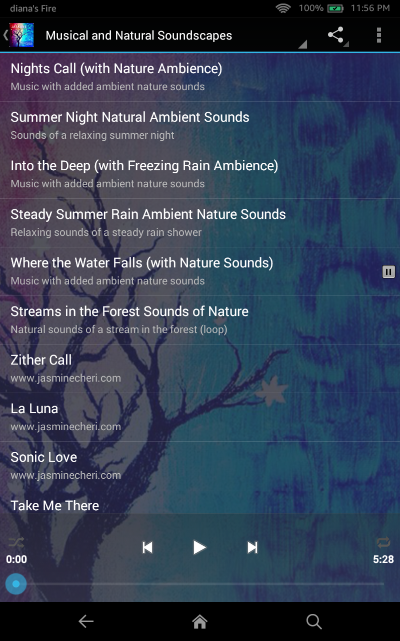 Jasmine Relaxation Soundscapes - Thumbnail 3