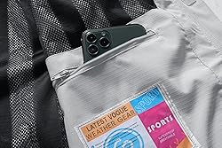 OTU Men's Lightweight Waterproof Hooded Rain Jacket