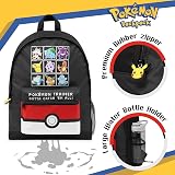 Pokémon Backpack for Kids Pikachu Charizard Rucksack School Bag with Pockets view 3