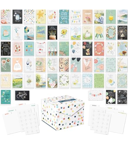 American Greetings Grußkarten-Set – 30 Karten Für Alle Anlässe, Mit Umschlägen & Aufbewahrungsbox