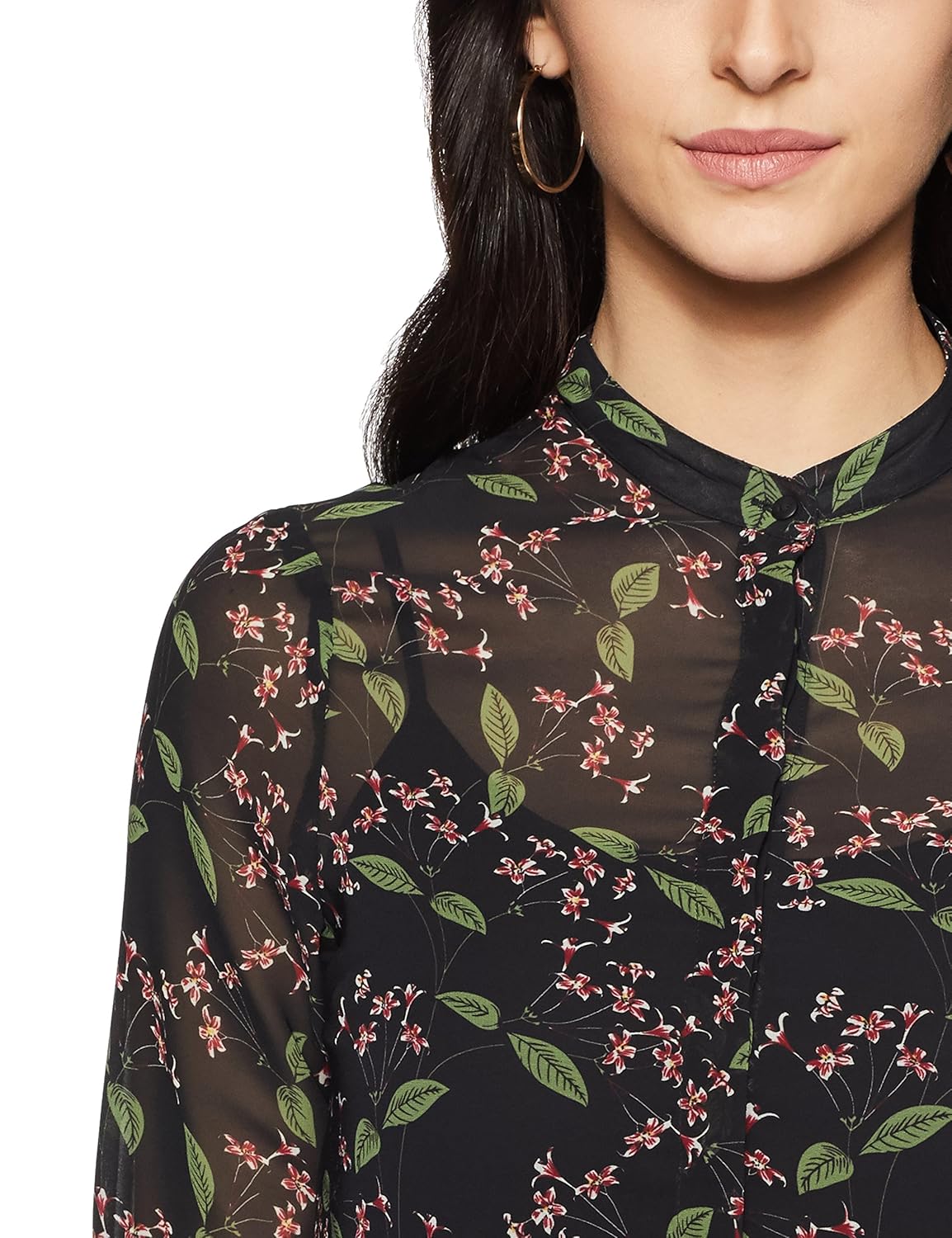 van heusen women's plain regular fit shirt