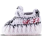 Diaper Book Club Baby Sneakers Crochet Hypebeast Shoes for Toddler Sneakerheads, Soft Booties for Boys & Girls, Designer Kids Fashion, Breathable & Comfortable Children's Kicks