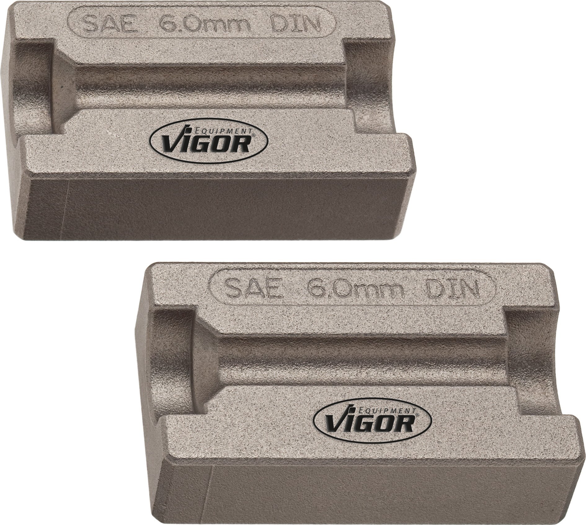 Vigor V2552 Pair Of Gripping Jaws 6 mm For Tube Flaring Tool Set