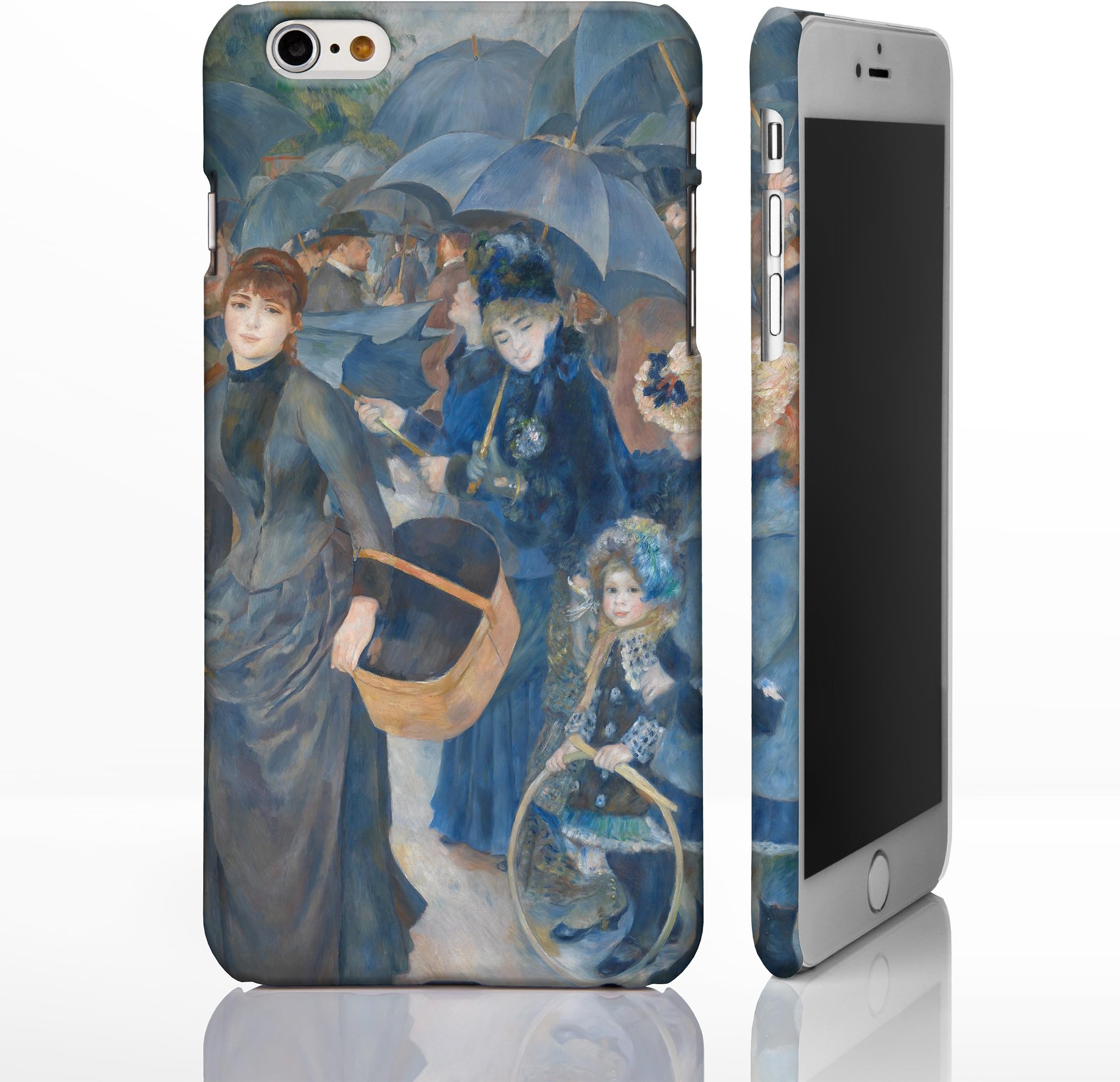 Classic Art Collection Case for iPhone 7 - Artwork 14: The Umbrellas - Pierre Auguste Renoir.