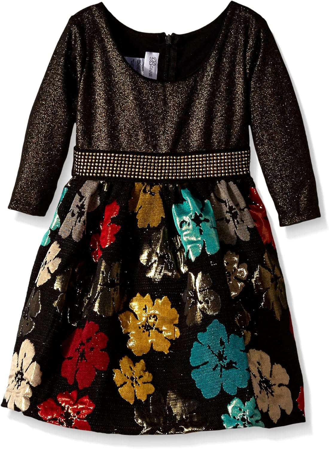 bonnie jean brocade dress