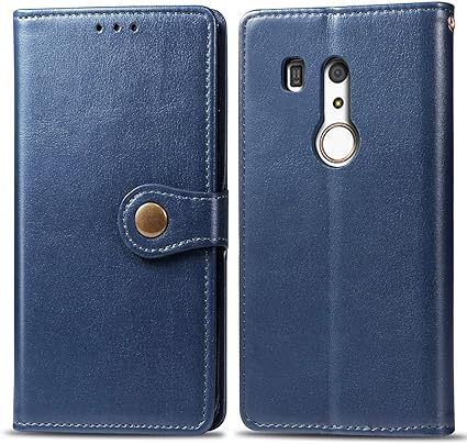 Amazon Arrows Be3 F 02l ケース 手帳型 ブルー カード 三つ 収納 スマホケース ストラップ 付き 富士通 Fujitsu F 02l 手帳ケース シンプル 純色 おしゃれ デザイン カバー 耐衝撃 横開き マグネット 滑り防止 Puレザー 合皮 携帯ケース ケース カバー