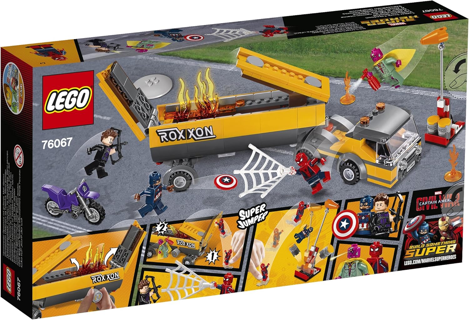 lego civil war tanker truck takedown